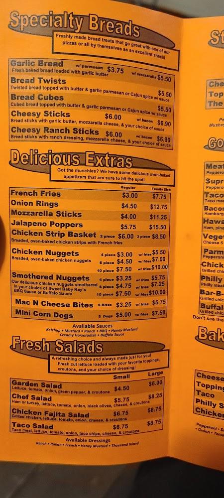 Ten Pin Pizza & Subs Menu image 2