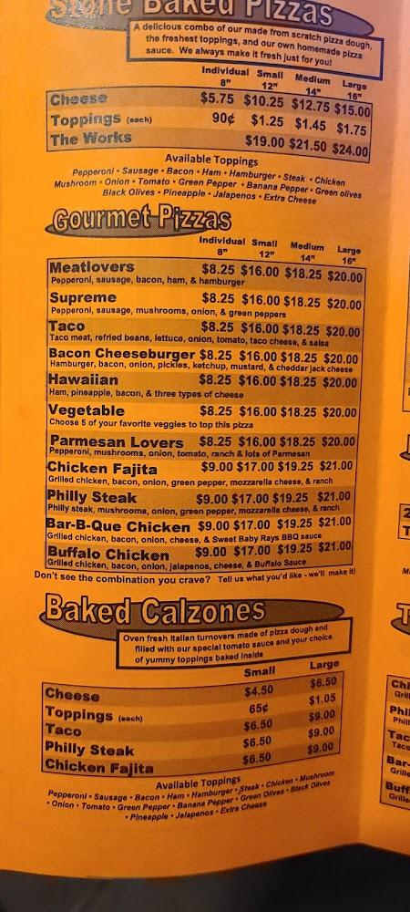 Ten Pin Pizza & Subs Menu image 3